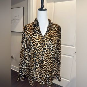 Express Leopard print blouse